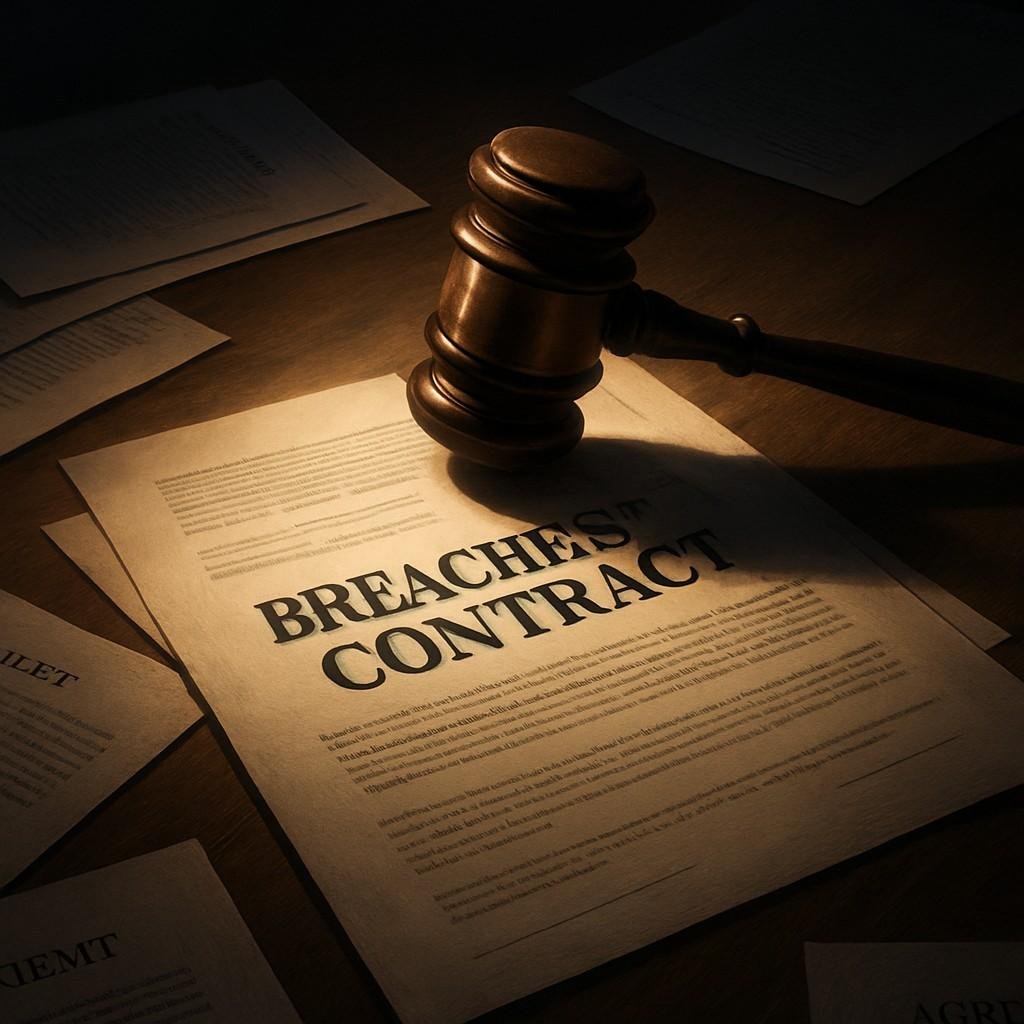 Breach Of Contract And Agreement Disputes