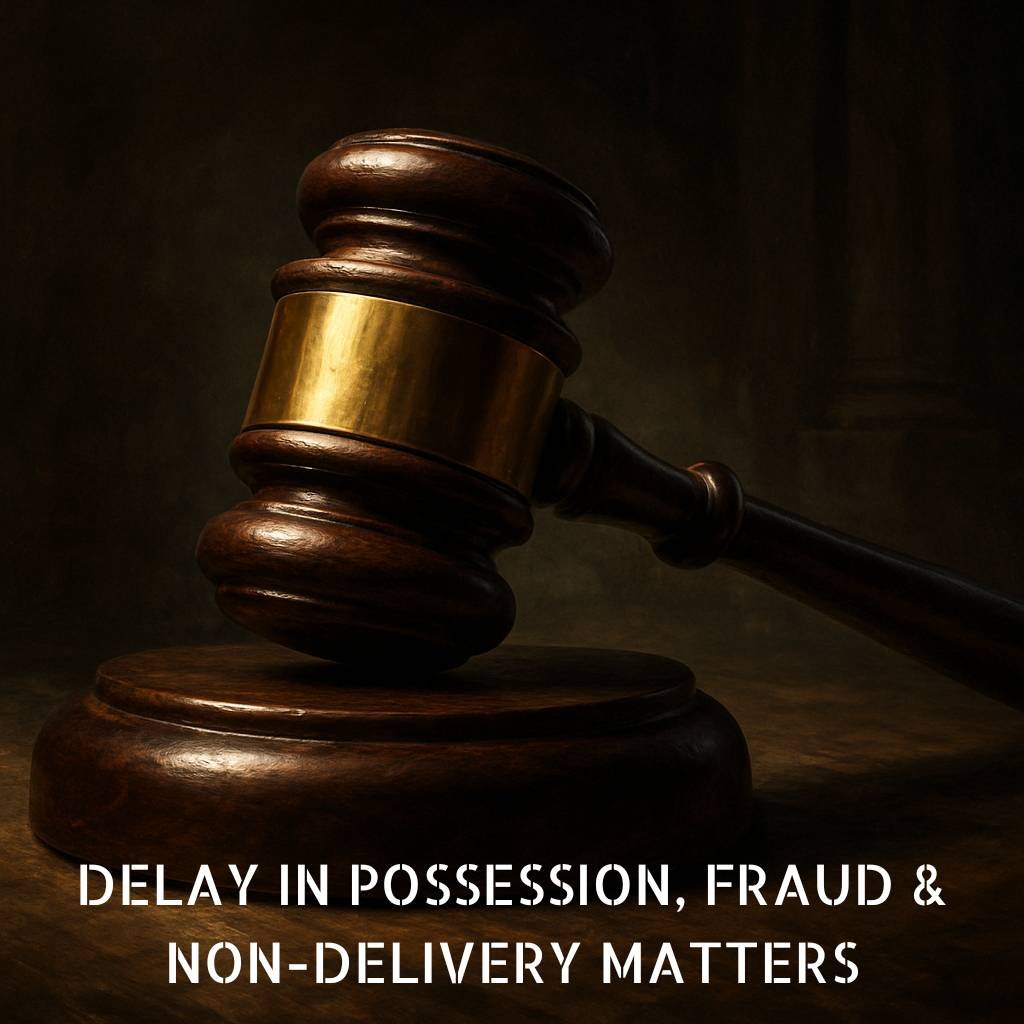 Delay In Possession, Fraud & Non-delivery Matters