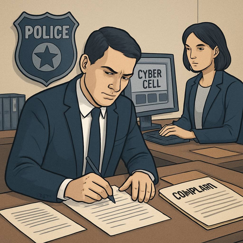 Drafting & Filing Complaints With Cyber Cells / Police