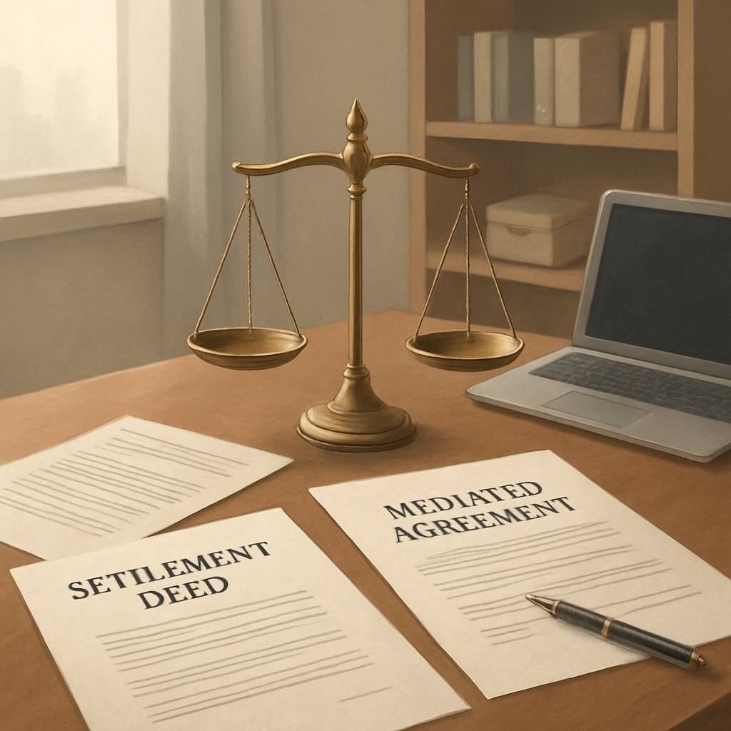 Drafting Settlement Deeds & Mediated Agreements