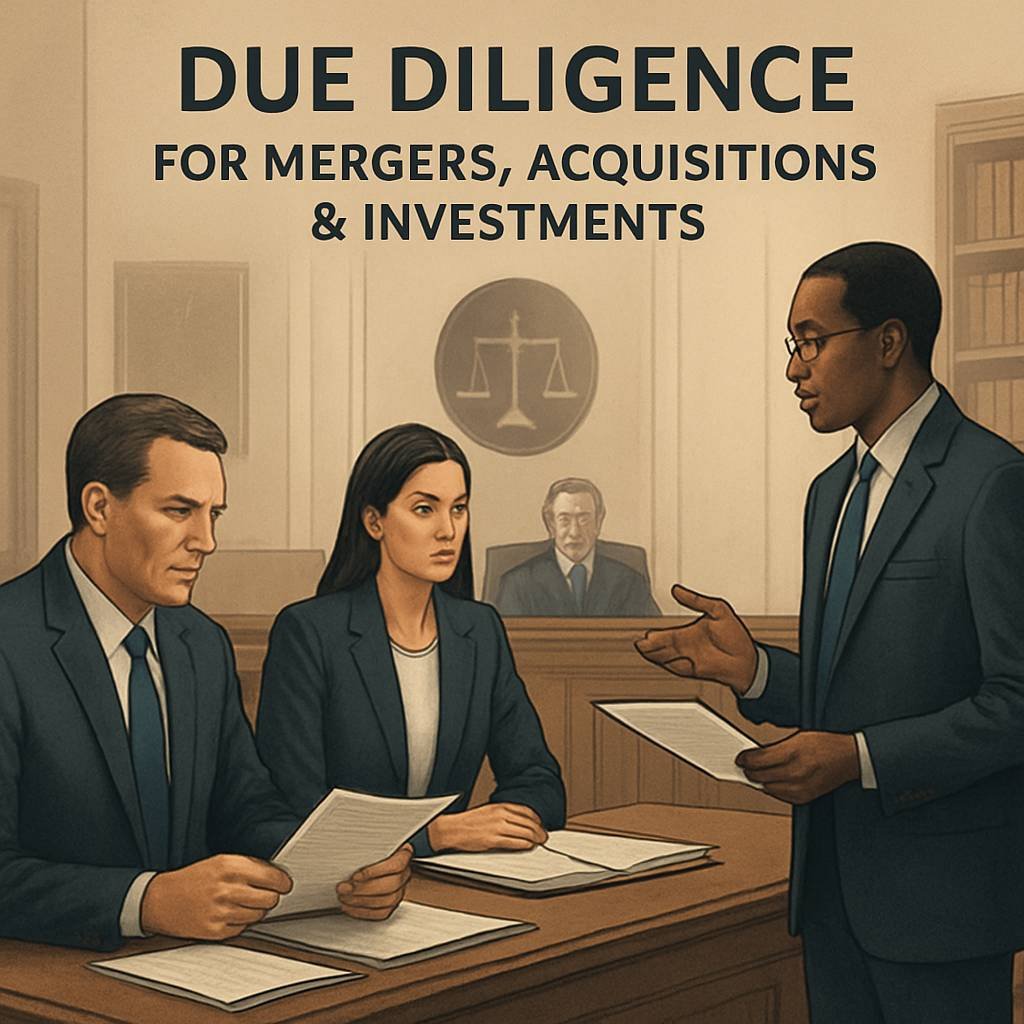 Due Diligence For Mergers, Acquisitions & Investments