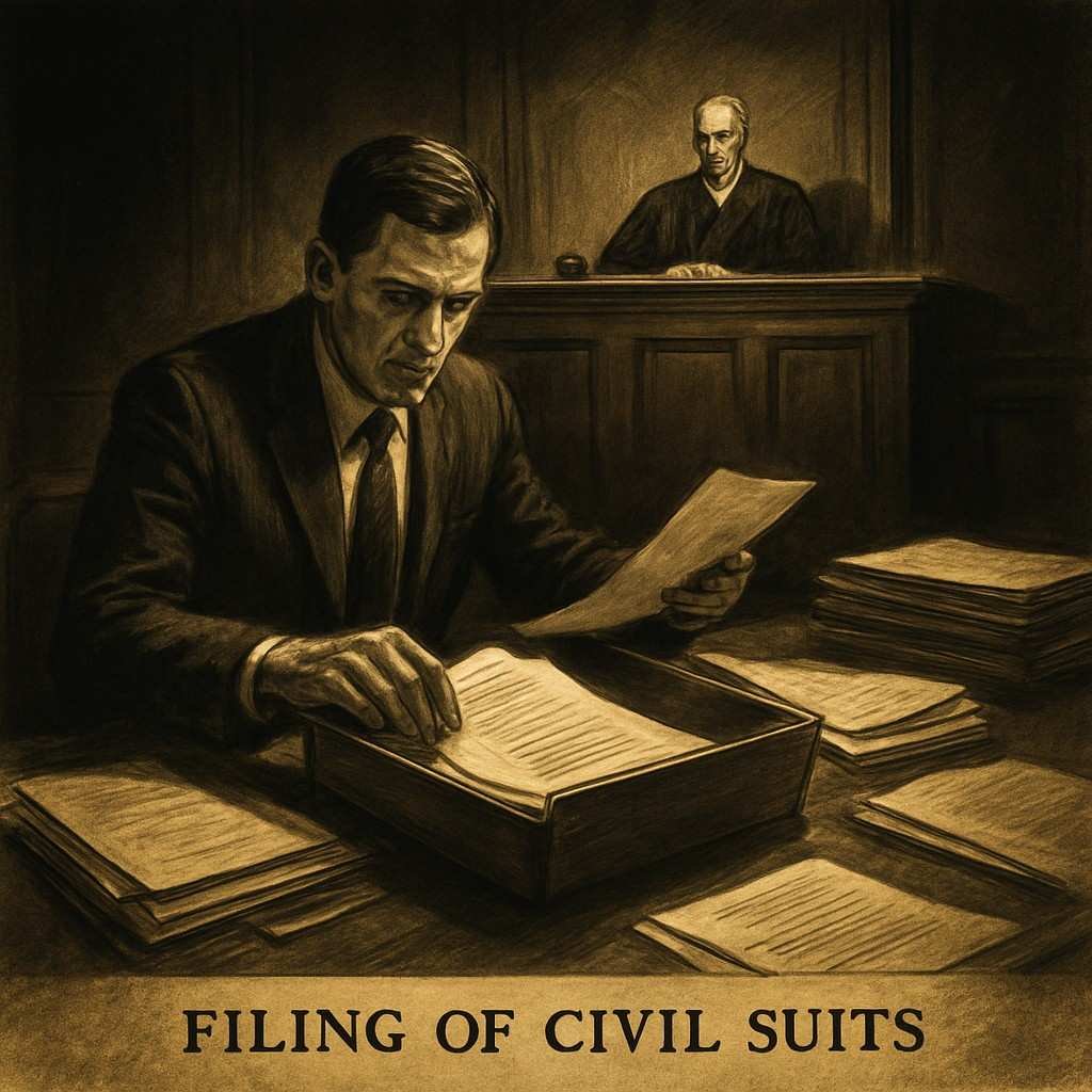 Filing Of Civil Suits, Written Statements & Replies