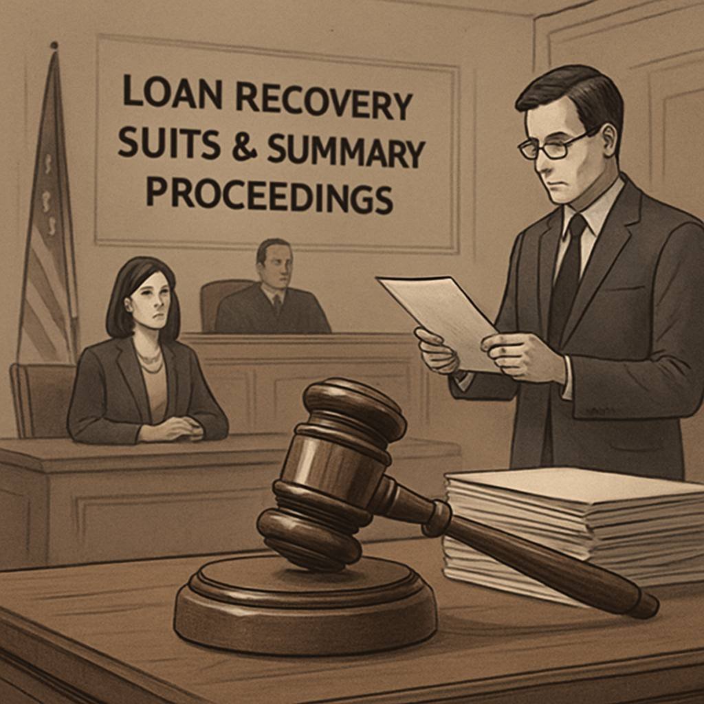 Loan Recovery Suits & Summary Proceedings