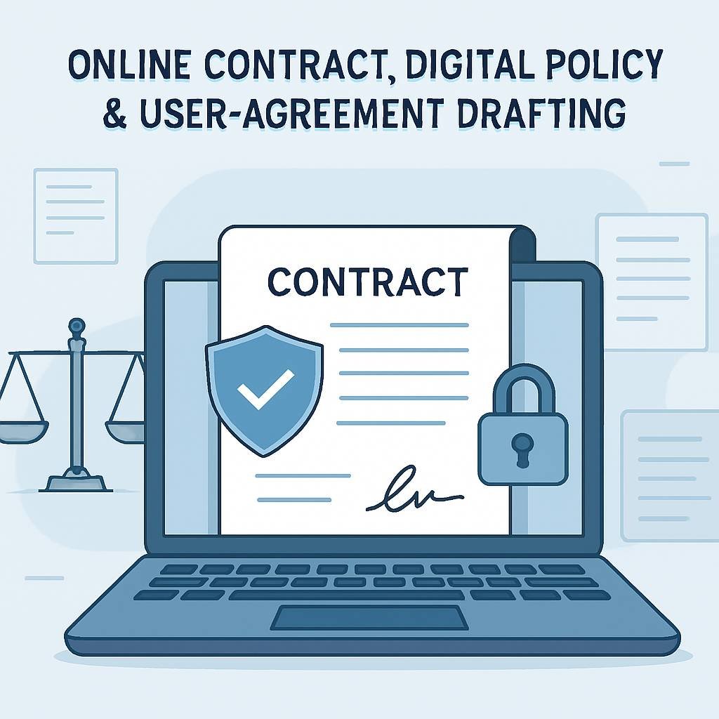 Online Contract, Digital Policy & User-agreement Drafting