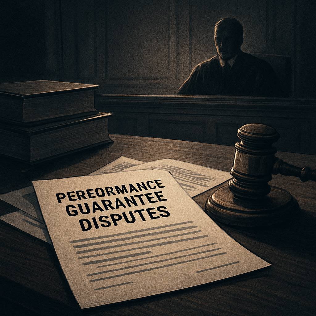Performance Guarantee Disputes