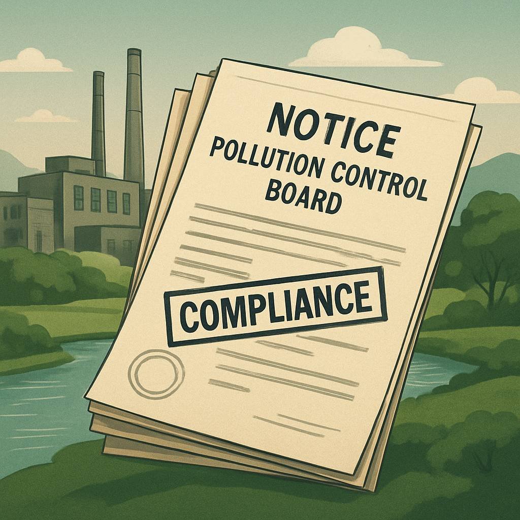 Pollution Control Board Notices & Compliance