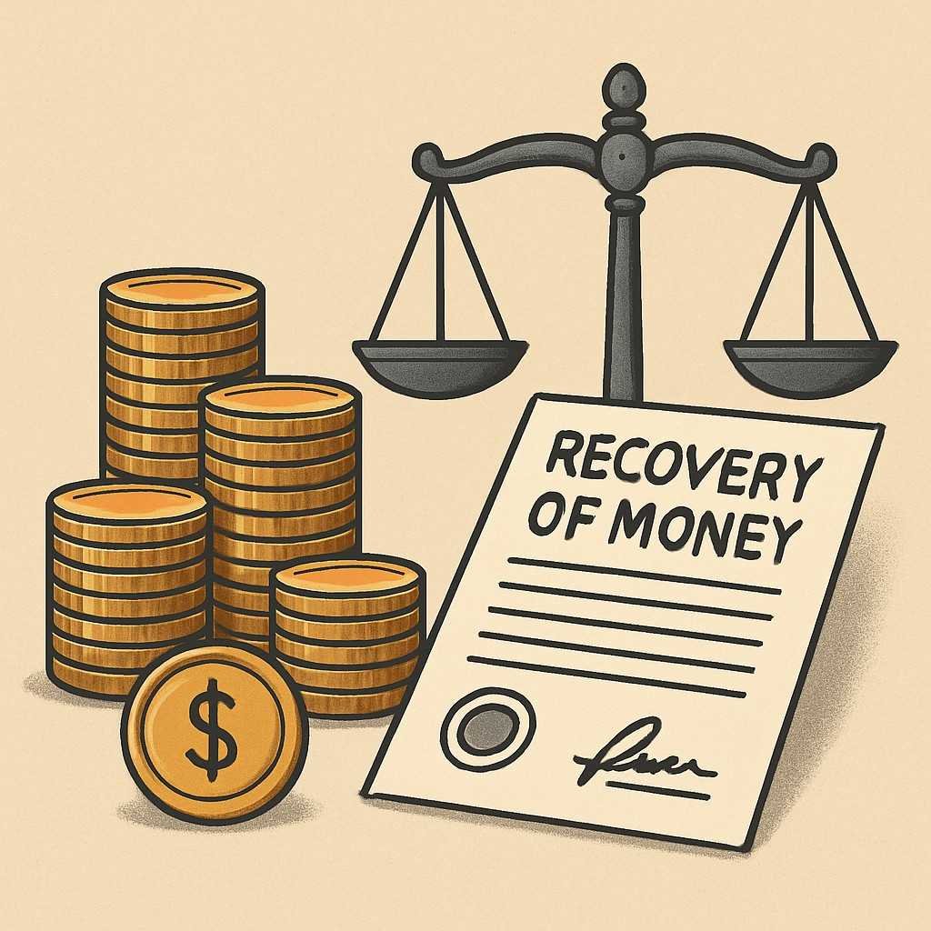 Recovery Of Money, Loan Defaults & Financial Claims