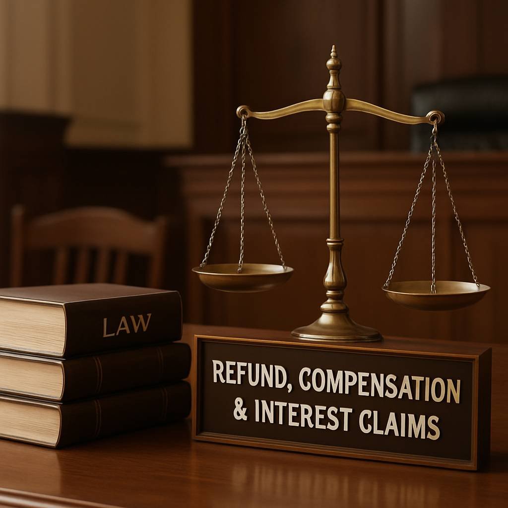 Refund, Compensation & Interest Claims