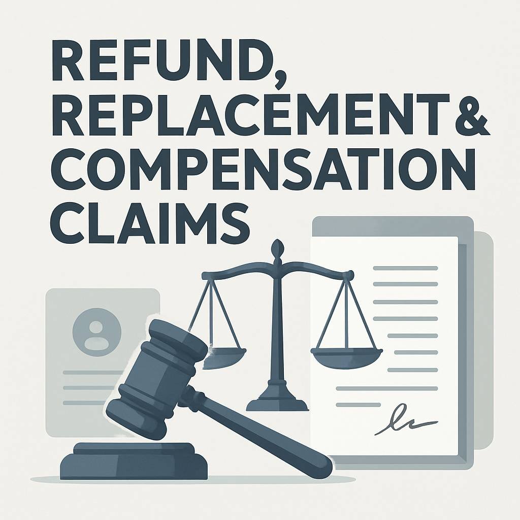 Refund, Replacement & Compensation Claims