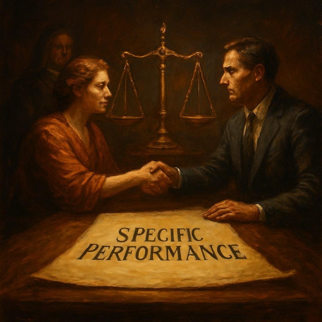 Suits For Specific Performance Of Contracts
