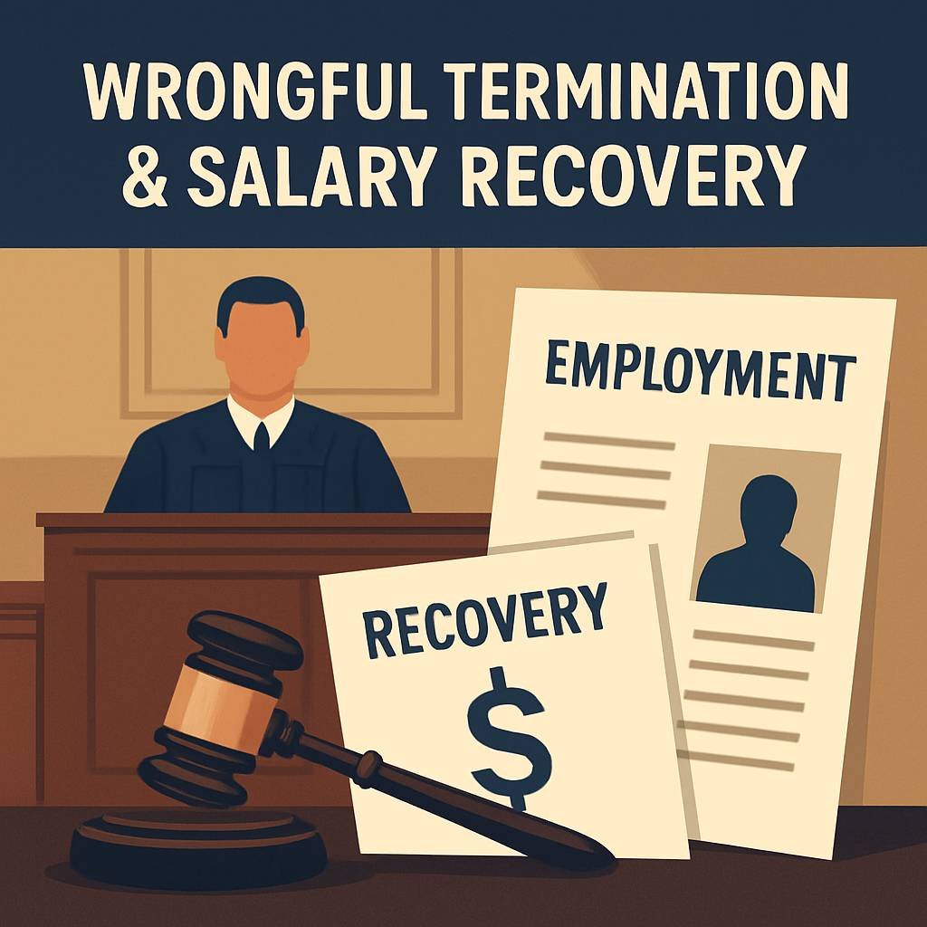 Wrongful Termination & Salary Recovery
