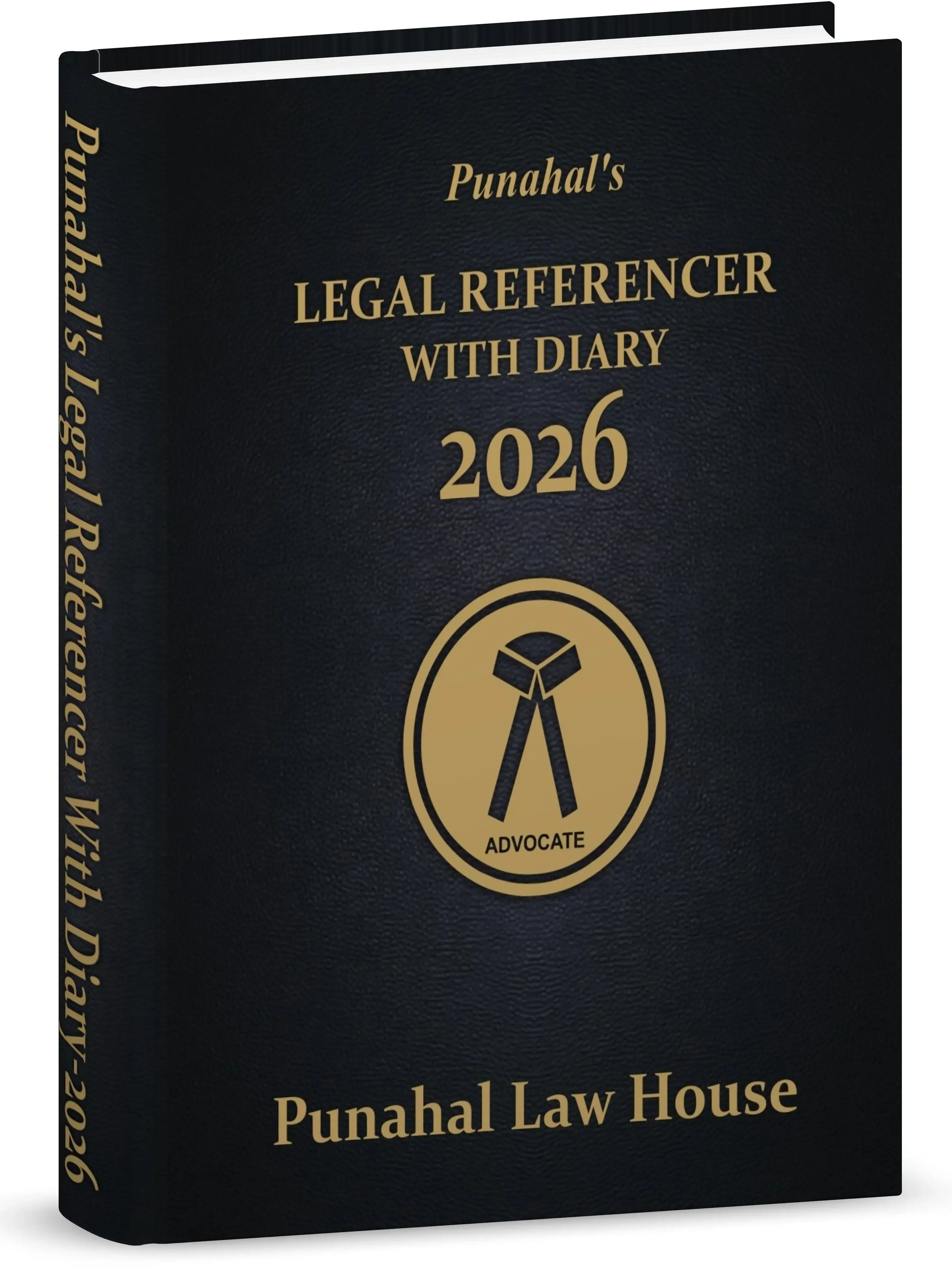 Advocate Diary 2026 — Premium Leatherette